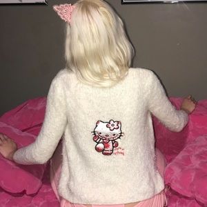 I feed on children hello kitty cardigan